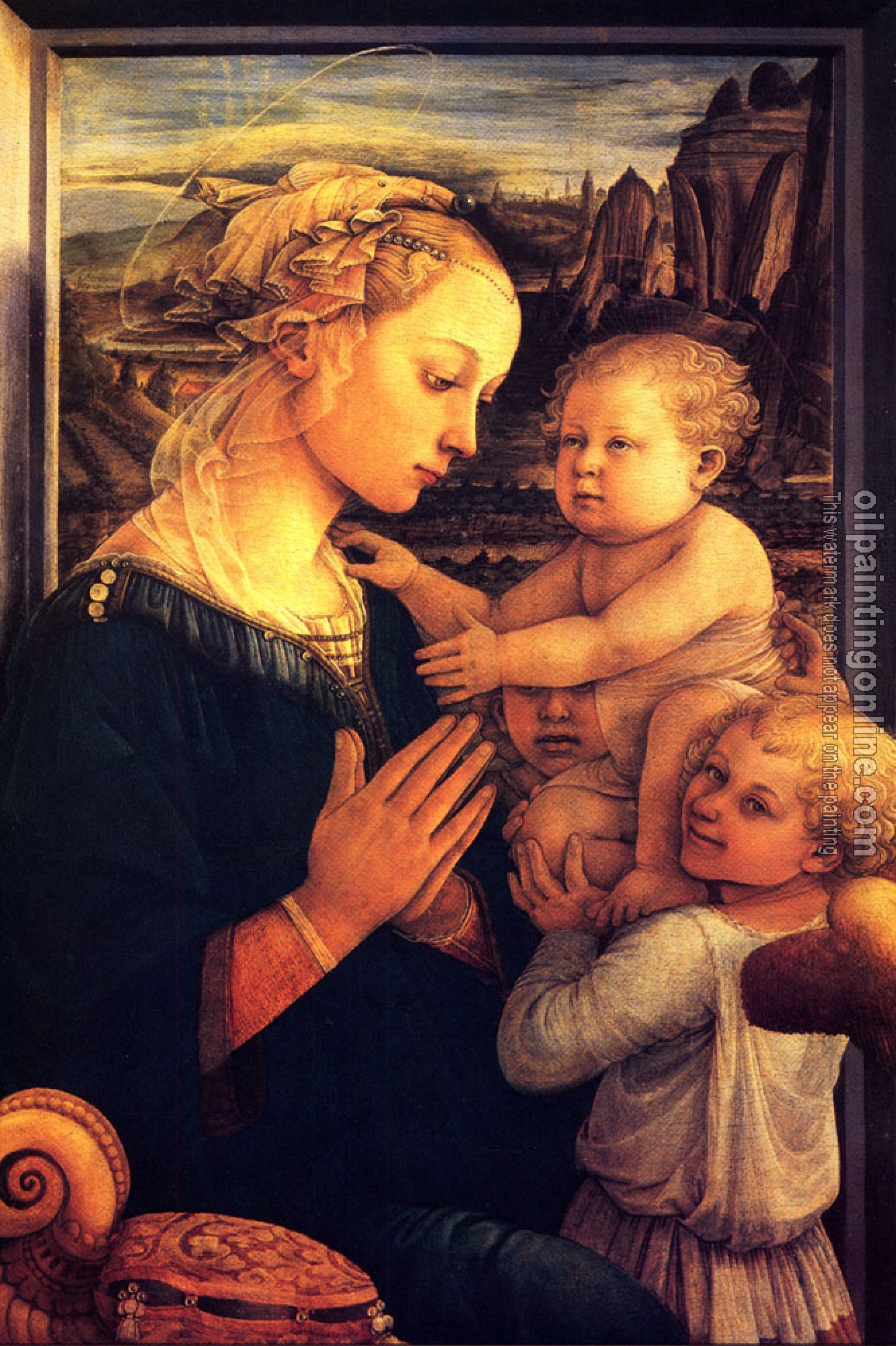 Lippi, Filippino - Virgin with children